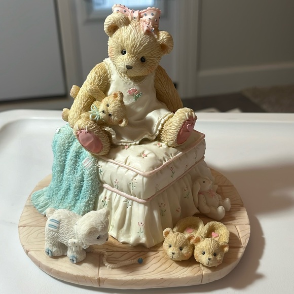 Musical figurine Cherished Teddies “I’m A Little Darling” tune=Au Claire De Lune - Picture 2 of 11
